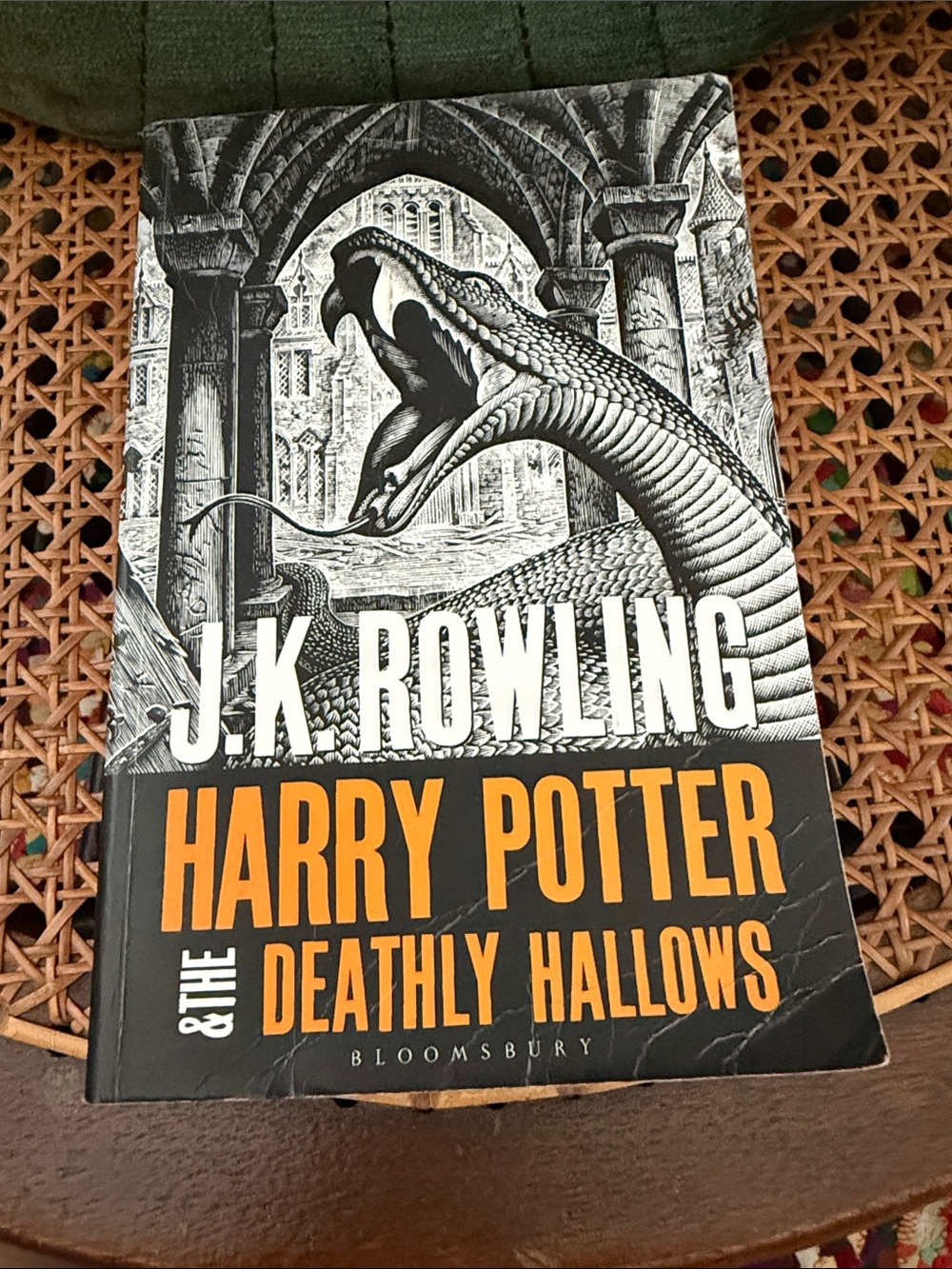 Harry Potter Deathly Hallows UK Bloomsbury Adult Edition 2018 British Paperback
